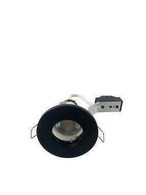 Lampa padziļinājums Domoletti Catania Catania, GU10, melna krās., 50 W