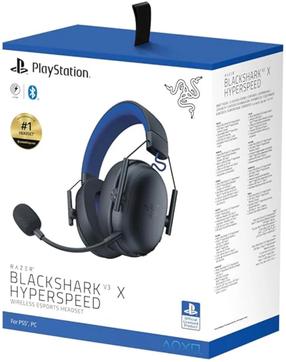 Belaidės žaidimų ausinės Razer BlackShark V3 X HyperSpeed RZ04-05420400-R3G1, juoda sp.
