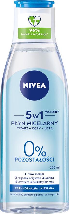 Micelārais ūdens Nivea MicellAIR® Skin Breathe, 200 ml