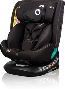 Automobilinė kėdutė Lionelo Bastiaan One I-Size, juoda sp., 40 - 150 cm