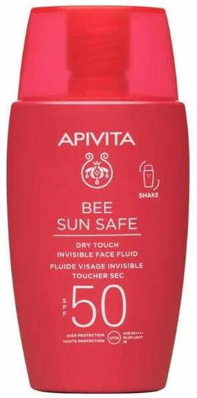 Средство для ухода за загаром для лица Apivita Bee Sun Safe Dry Touch SPF50, 50 мл