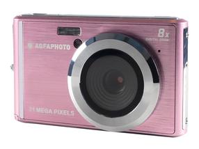 Digitālā fotokamera AgfaPhoto Pink DC5200, rozā krās.