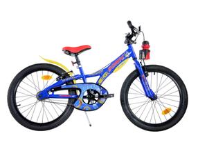Детский велосипед, детский Dino Bikes Sonic BOTTARI.620-SC, синий цв./красный цв., 20″