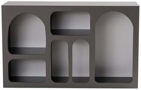 Konsolinis staliukas Kalune Design Liva, antracito sp., 35 cm x 120 cm x 74 cm