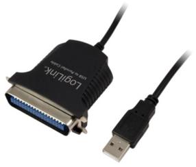 Adapteris Logilink USB A male, Cent36, 1.5 m, melna krās.
