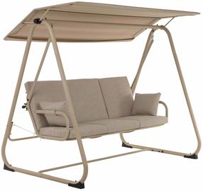 Lauko sūpynės Patio Tivoli D048-05FB, smėlio sp., 229 cm x 146 cm x 190 cm