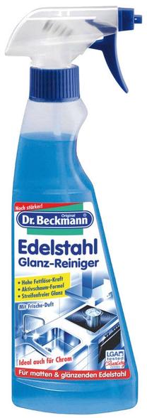 Valymo priemonė buitinei technikai, nerūdijančiojo plieno paviršiams Dr. Beckmann