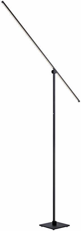 Põrandalamp Paul Neuhaus Pure Grafo, 14.5 W, LED, must v.
