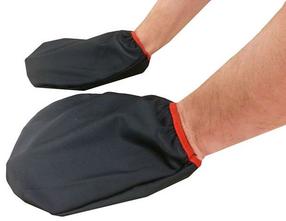 Treniruočių pirštinės Gymstick Sliding Gloves, juoda sp./raudona sp., Universalus