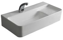 Vonios praustuvas Domoletti ACB ACB8087, keramika, 60 cm x 30 cm x 13 cm, balta sp.