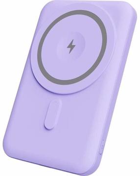 Nešiojamas įkroviklis (Power bank) Yenkee 501 MagSafe, 5000 mAh, 20 W, violetinė sp.