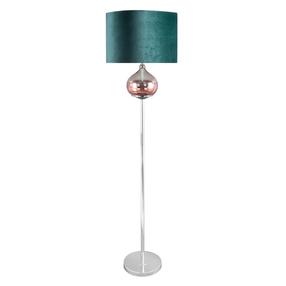 Stāvlampa Salvia 8, 100 W, E27, tirkīza krās.
