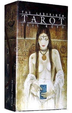 Galda spēle pieaugušajiem Bicycle The Labyrinth Tarot Luis Royo 28528, EN
