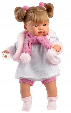 Lėlė Llorens Alexandra 42288, 42 cm, balta sp.