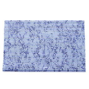 Vonios grindų kilimėlis Thema Lux M13003, mėlyna sp., 65 cm x 45 cm