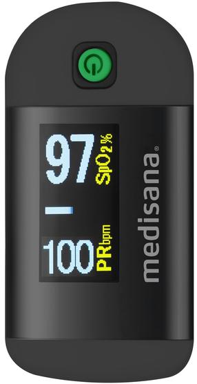 Pulsoksimetras Medisana PM 100 Black