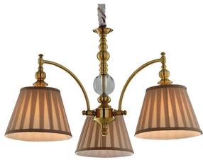 Lampa karināms Candellux Austin 33-13842, E14, 3 x 40 W, brūna krās. / bronzas krās., 15.5 x 22 cm