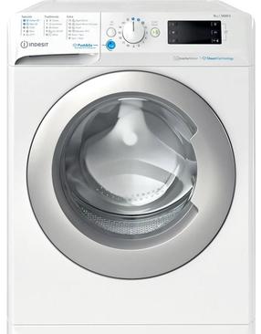 Skalbimo mašina Indesit BWE 91496X WSV EE, 9 kg, balta sp.