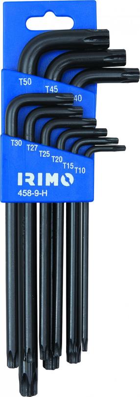 Набор шестигранных ключей Irimo, шестигранная, 28.3 см, 9 шт.