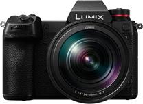 Sisteminis fotoaparatas Panasonic Lumix DC-S1 + LUMIX S 24-105mm F4 MACRO O.I.S., juoda sp.