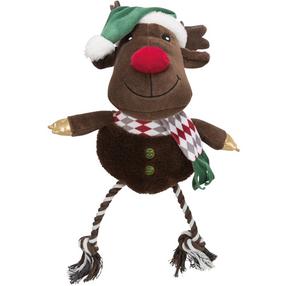 Rotaļlieta sunim, plīša manta Trixie Xmas Reindeer 92578, 49 cm, brūna krās.