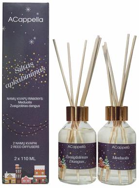Namų kvapas, rinkinys ACappella Warm Starry Sky & Honeycomb, 220 ml, 2 vnt.