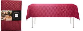 Kalėdinė staltiesė stačiakampė Home & Styling , rausvai violetinė sp., 240 cm x 140 cm