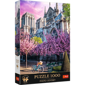 Pusle Trefl Premium Plus Notre Dame Cathedral Of Paris, 68.3 cm x 48 cm, 1000 tk, mitmevärviline