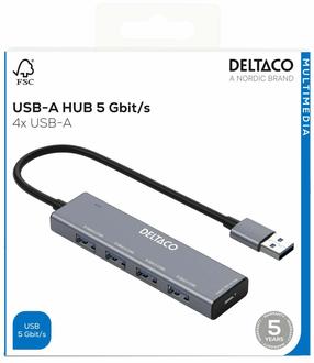 USB šakotuvas Deltaco UH-738 / 1903171