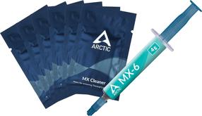 Termo pasta Arctic MX-6 + MX Cleaner, 4 g, pilka sp.