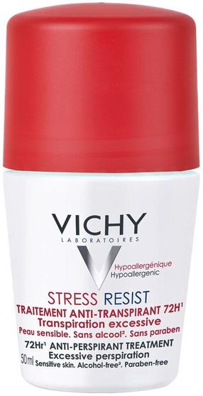 Moteriškas dezodorantas Vichy Stress Resist 72H Roll-On, 50 ml