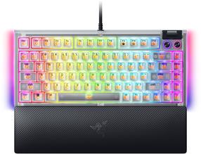 Vadu spēļu tastatūra Razer BlackWidow V4 Phantom White Edition RZ03-05003500-R3M1 Razer Orange, Angļu (US), balta krās./melna krās.