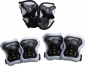 Apsaugos priemonių komplektas Master Profi Protect, XL, juoda sp./pilka sp.