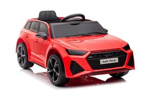 Bērnu elektroauto Lean Toys Audi RS6, sarkana krās.