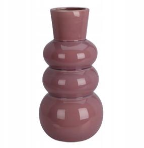 Vaza Home Styling Collection Bubble, 25 cm, rožinė sp.