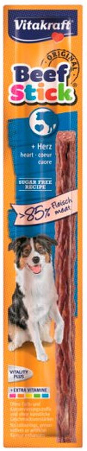 Лакомство для собак Vitakraft Beef Stick Beef Hearts, говядина, 0.012 кг