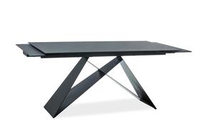 Stalas išskleidžiamas Westin, juoda sp., 160 - 240 cm x 90 cm x 76 cm