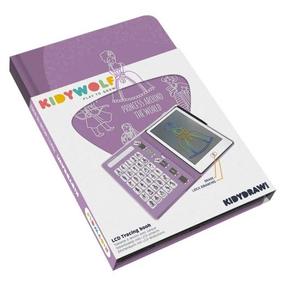 LCD-ekraaniga joonistustahvel KidyWolf Kidydraw Princess, violetne v.