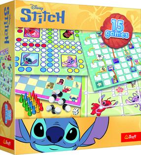 Набор настольных игр Trefl Disney Stitch
