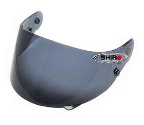 Kiivri visiir Shiro Visor SH-336, must v.