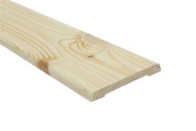 Durvju stendere, 220 cm x 10 cm x 1.2 cm, priedes krās.