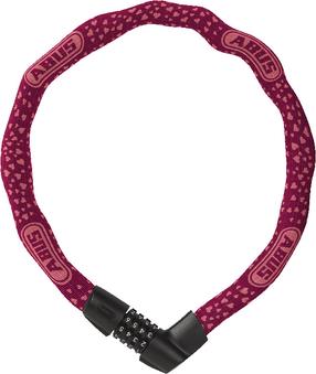 Замок Abus Tresor 1385/75, розовый цв., 750 мм x 6 мм