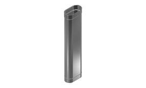 Kaminų įdėklas Wadex, 1 m x 0.1 m, 100 - 200 mm