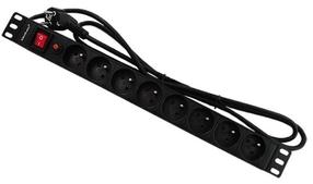 Įtampos stabilizatorius Qoltec Surge Protector, 2 m