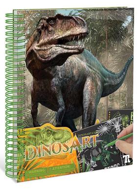 Skrāpēšanas komplekts DinosArt Scratch & Sketch