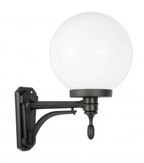 Āra sienas lampa Su-Ma Kule Classic, 60W, E27, IP43, melna krās., 25 cm x 47 cm