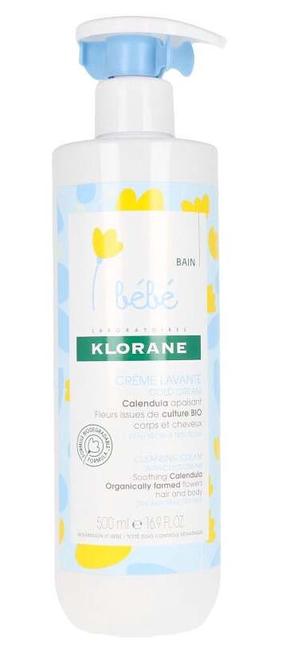 Чистящее средство Klorane Baby Cleansing Cream With Cold Cream, 500 мл