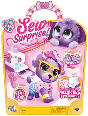 Žaislinis gyvūnas Scruff-a-Luvs Sew Surprise 30384, (spalva/dizainas parenkami atsitiktine tvarka)