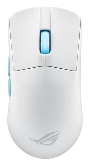 Belaidė kompiuterinė pelė Asus ROG Harpe Ace, bluetooth / usb / 2.4ghz, balta sp.