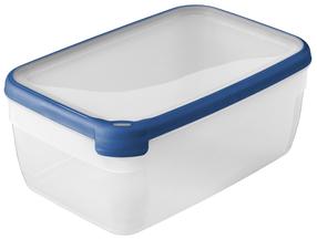 Dėžutė maistui Curver Grand Chef Eco 252935, 5.4 l, 30 cm x 20 cm, skaidri sp./mėlyna sp.